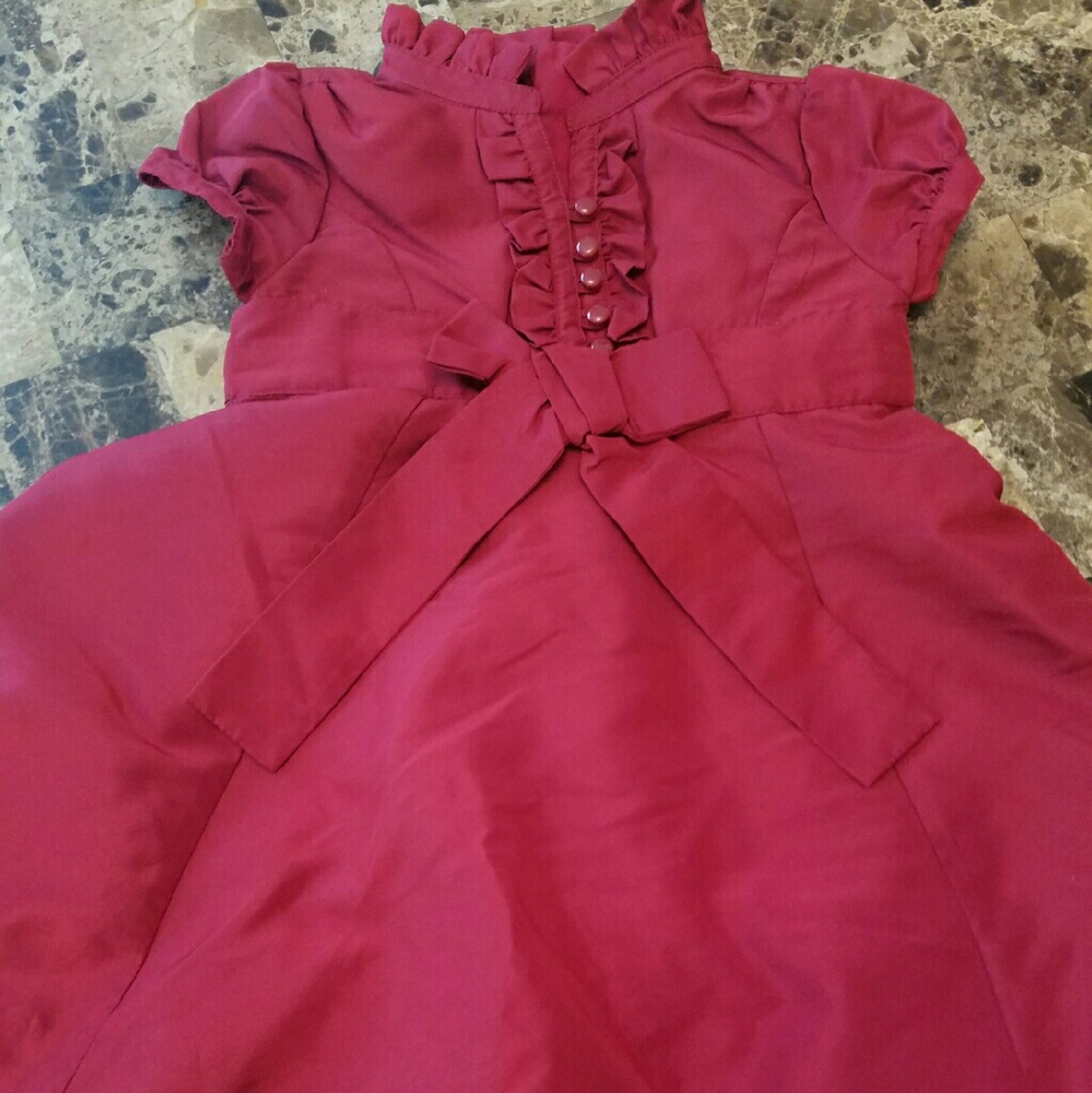 BABY GAP red dress with full bottom
